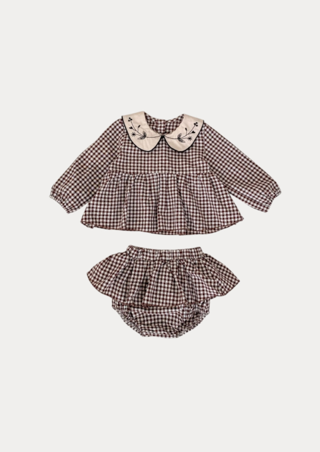 Willamina Bloomer Set in Coffee