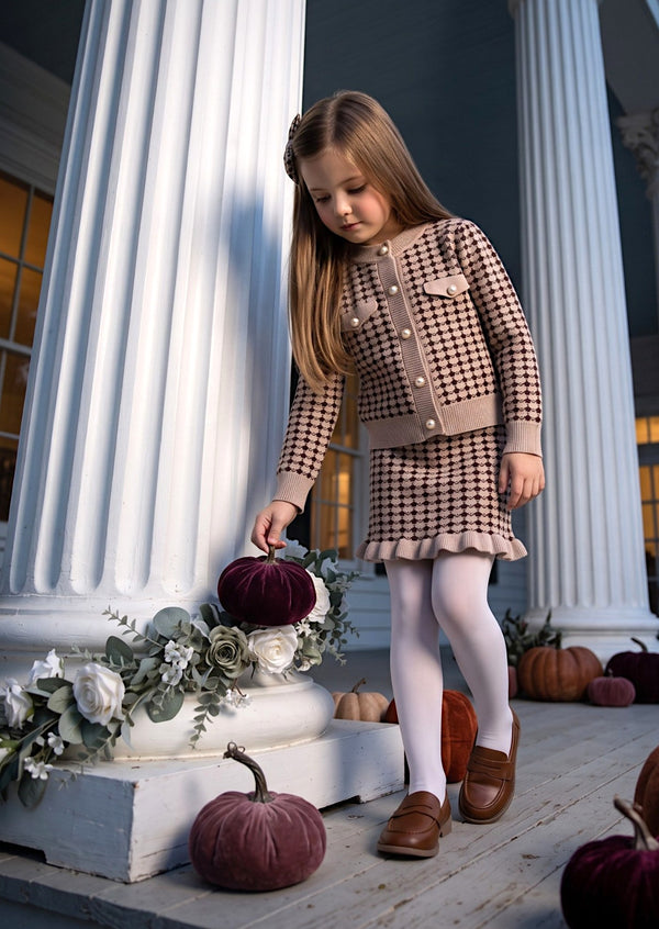 The Autumn Keepsake Knit Skirt Set | Girls Fall Dresses & Clothes