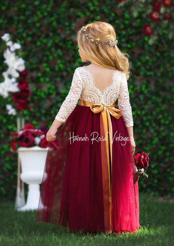 Flower Girl Dresses - HannahRoseVintageBoutique.com