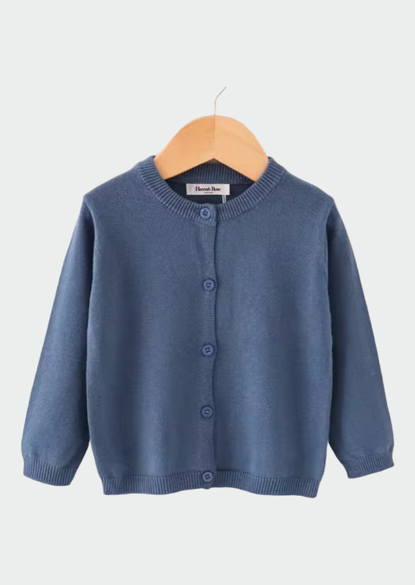 Girls Button Down Fall Cardigan || Lots of Colors