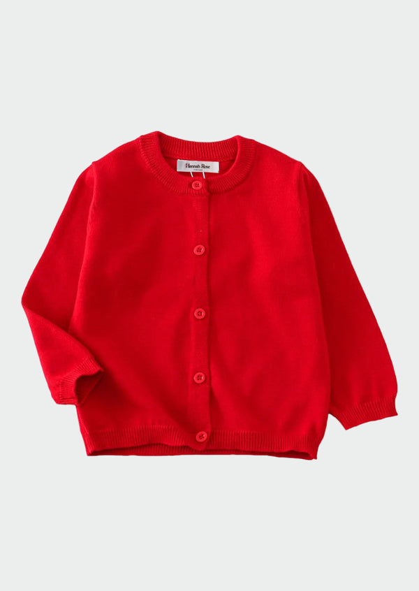 Girls Button Down Fall Cardigan || Lots of Colors
