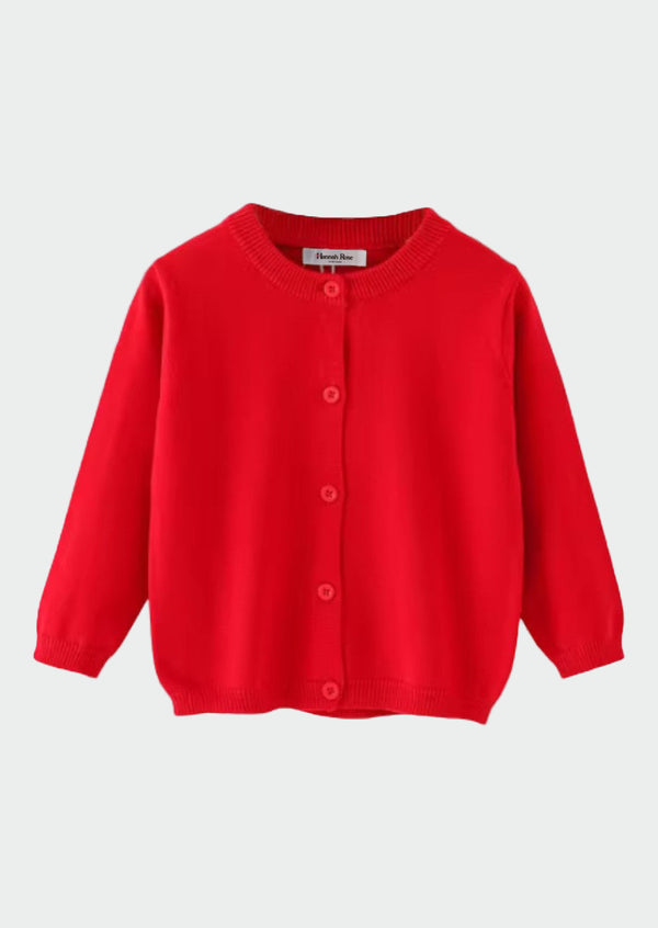 Girls Button Down Fall Cardigan || Lots of Colors