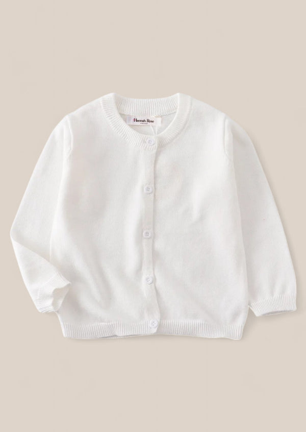 childs white sweater