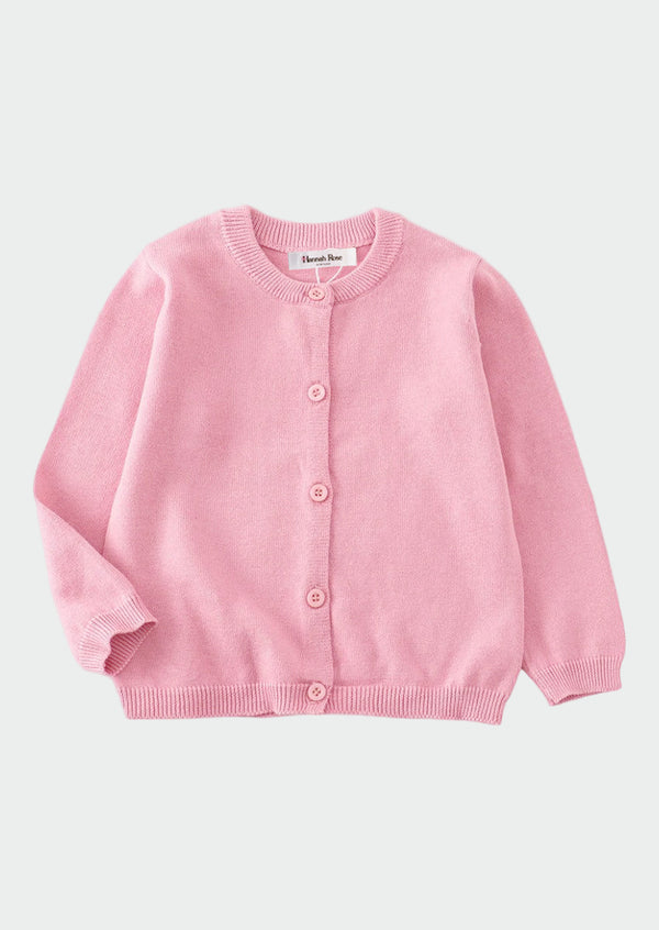 Girls Button Down Fall Cardigan || Lots of Colors