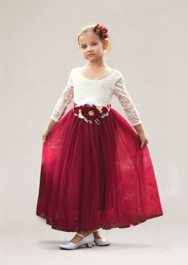 classic flower girl dresses