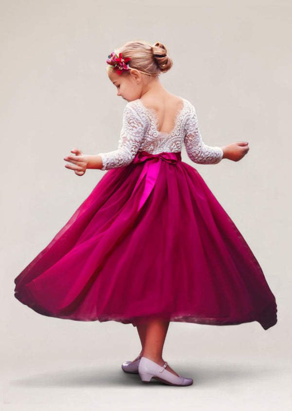 Fancy flower girl dresses