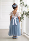 Dusty Blue Flower Girl Dress - Flower Girl Dresses