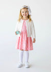 Girls Charlotte Pink Floral Twirl Dress - Twirl Dresses