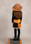Callie Western Skirt & Top Set || Brown Black