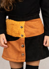 Callie Western Skirt & Top Set || Brown Black