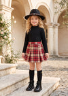 Girls Plaid Skirt & Top Set | Girls Fall Clothing