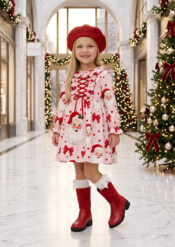 Merry Little Christmas Dress | Girls Christmas Dress