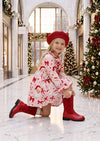 Merry Little Christmas Dress | Girls Christmas Dress