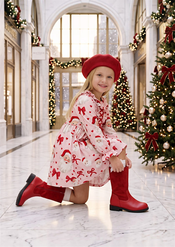 Merry Little Christmas Dress | Girls Christmas Dress