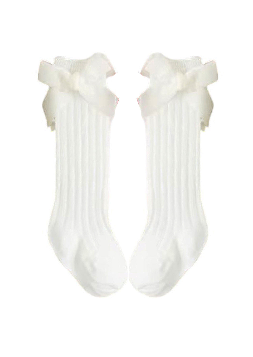 Velvet Bow Holiday Knee Socks || Deep Red Green White