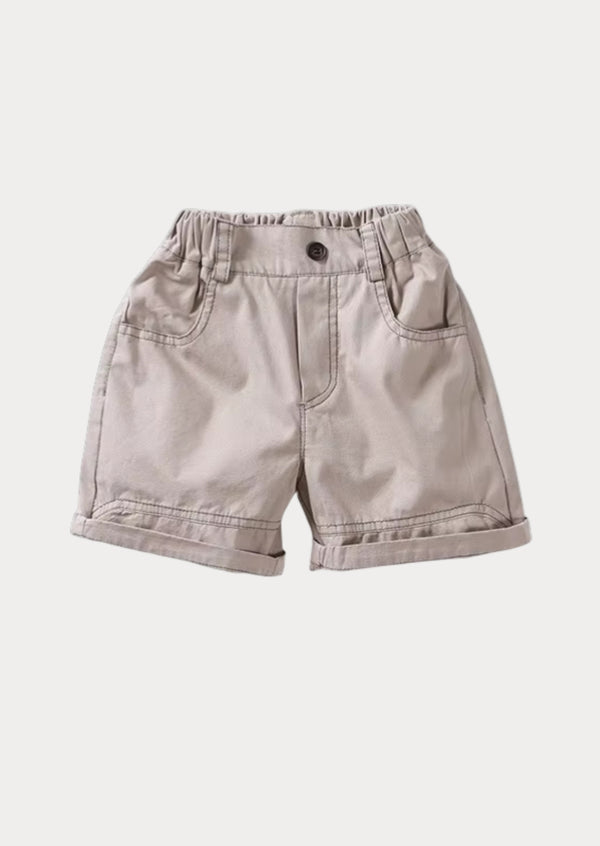 Boys Relaxed Pocket Shorts - Khaki