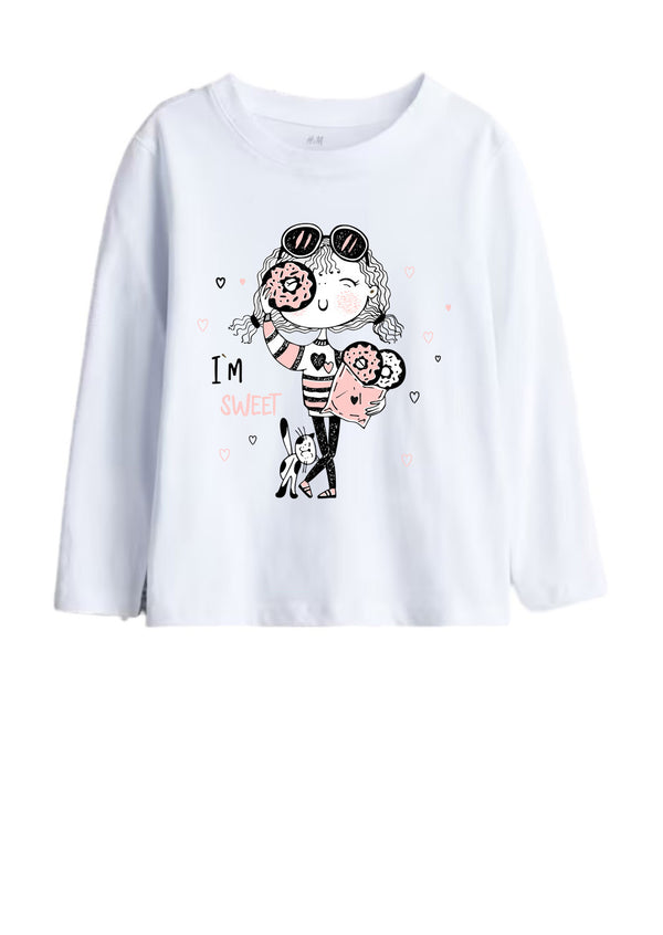 girls trendy graphic t shirts