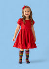 Toddler girls twirl dresses