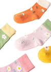 Daisy Flower Ankle Socks