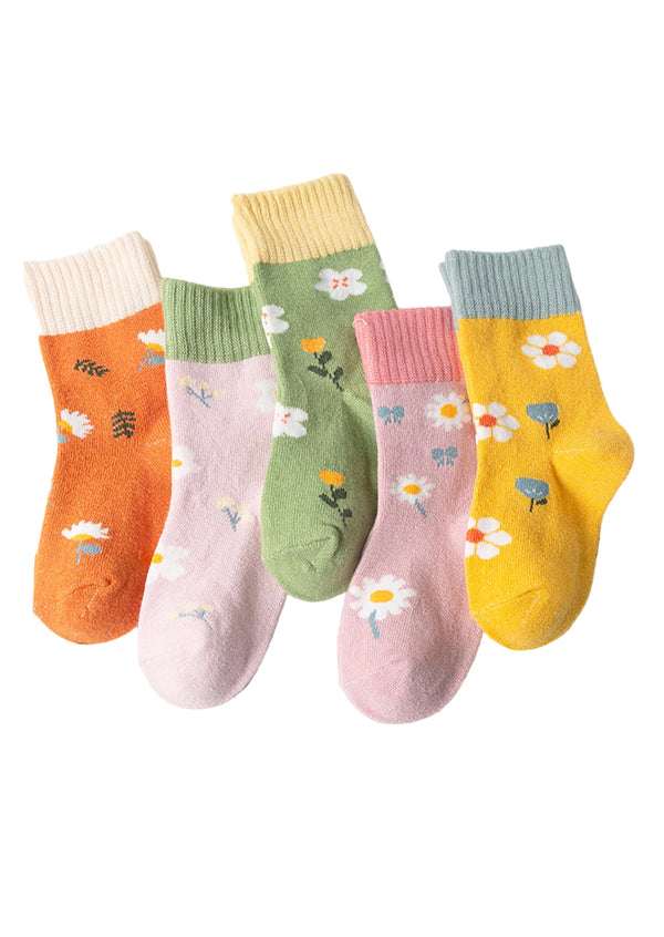 Daisy Flower Ankle Socks