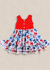 girls swifie dress red