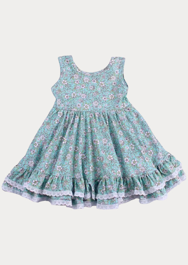 Abigail Dress in Green