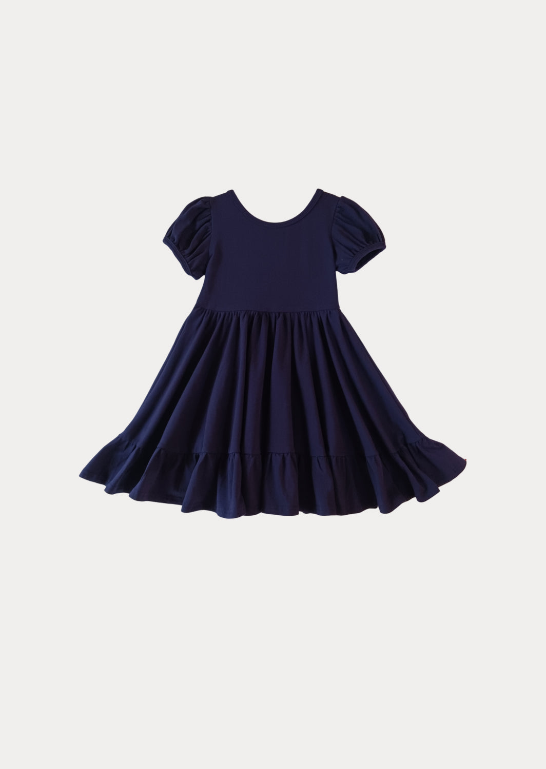 The Poppy Dress in Navy