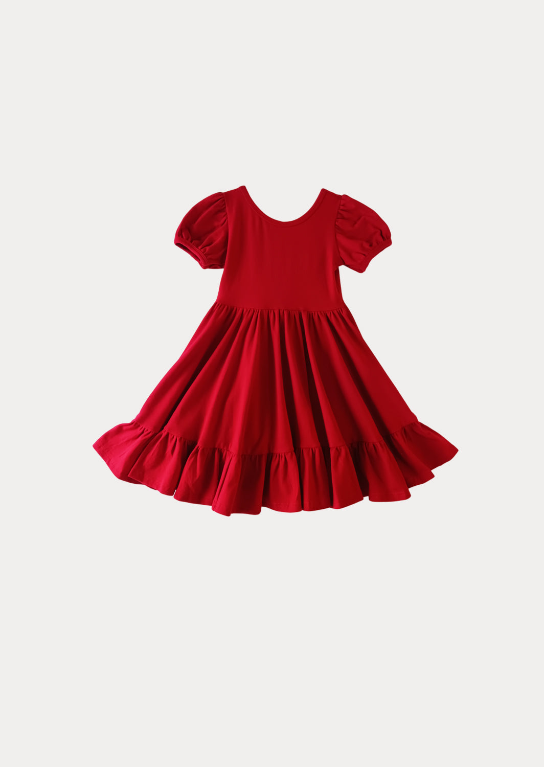 The Poppy Dress in Red