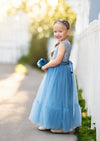 Toddler Flower Girl Dresses Dusty Blue Weddings & Special Occasions
