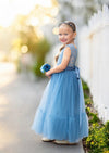 boho toddler girl tulle flower girl dresses for weddings