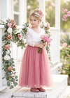 Dusty Rose Flower Girl Dress - Flower Girl Dresses