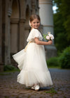 ivory flower girl dresses for toddlers