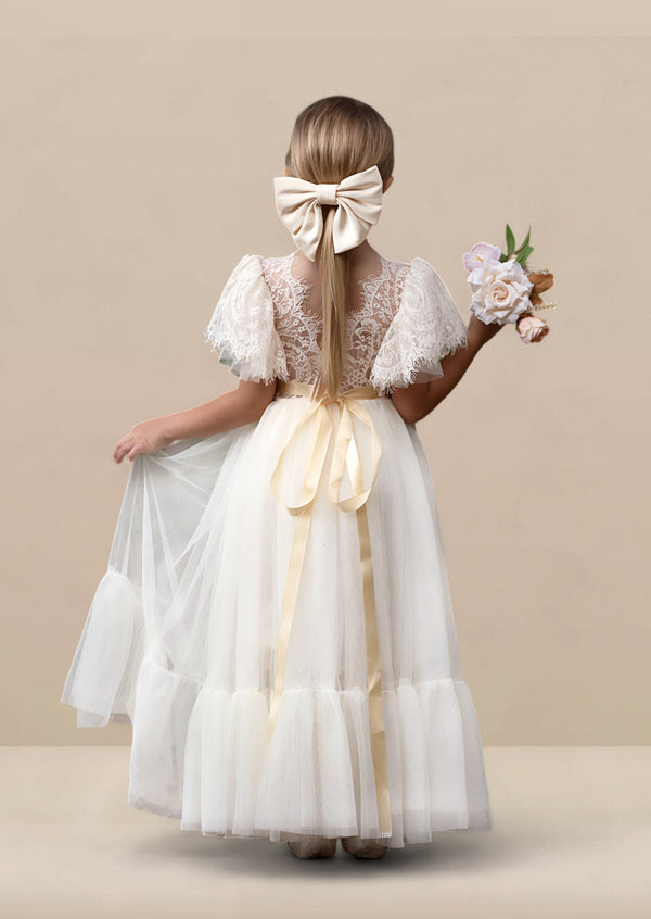 Elegant Ivory Flower Girl Dresses