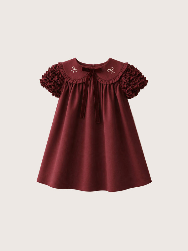 Ella Dress in Burgundy