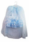 Blue Elsa Frozen Cape