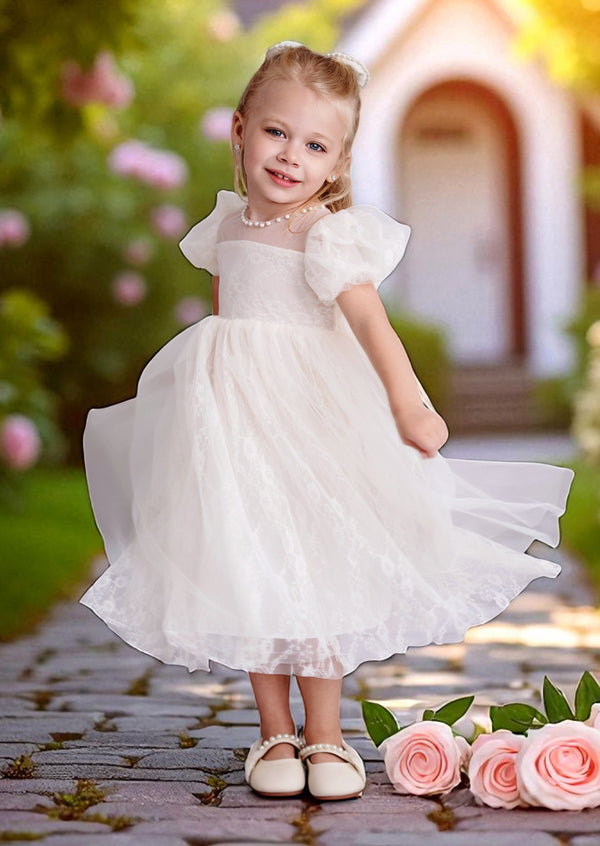 Esme Dress in Beige