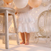 Fairy Tutu Party Dress in White | cake smash dress for baby girl