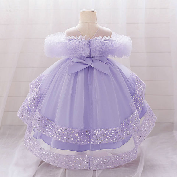 Fairy Sprinkles Tutu Party Dress in Lavender