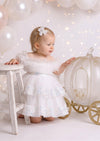 Toddler Cake Smash Tutu Party Dress in White