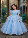Fairy Tale Dreams Blue Princess Gown | Girls Costumes & Dress Up Dress