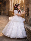 Fairy Tale Dreams White Princess Gown | Girls Costumes & Dress Up Dress
