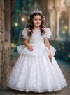 Fairy Tale Dreams White Princess Gown | Girls Costumes & Dress Up Dress