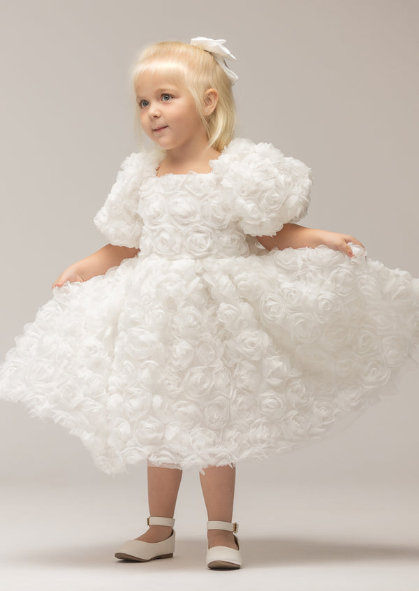 Fleur de Neige Gown — “Snow Flower” in French.