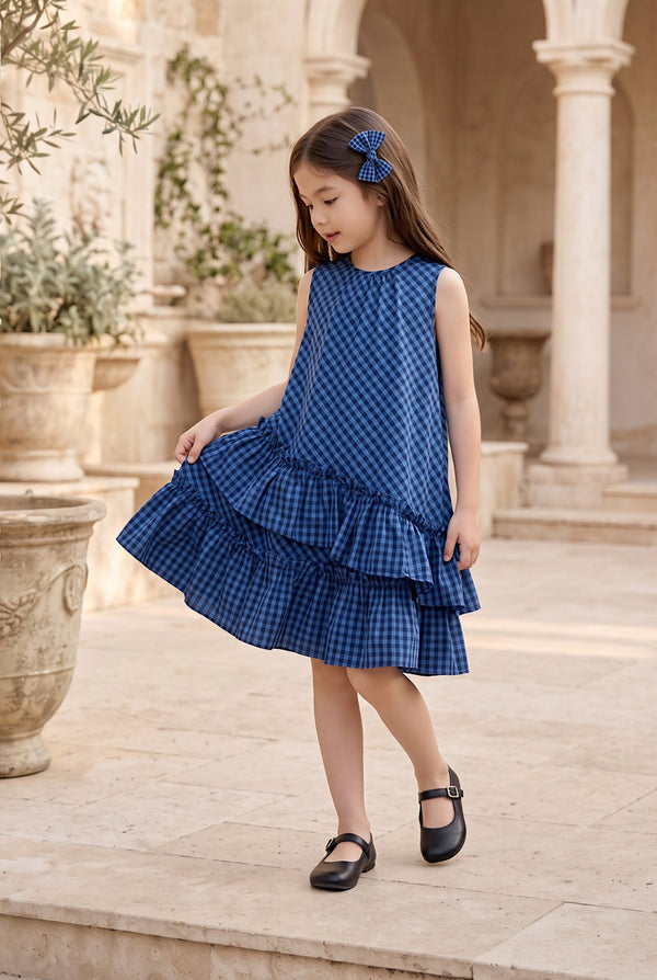 Diagonal Ruffle Dress for Girls | Girls & Tween Fall Clothing