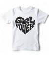 Girl Power Black Glitter Tee