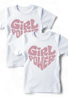 Girl Power Pink Glitter Tee