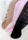 Girls Solid Sheer Mesh Cotton Pantyhose | Girls Tights