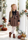 Brown Plaid Skirt Set | Girls Fall Clothes /Outfits -Fall Tween Outfit