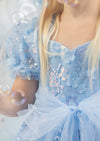 The Glass Petal Gown in Cinderella Blue