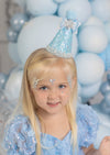 The Glass Petal Gown Glitter Party Hat